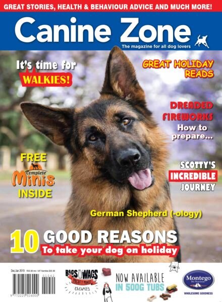 Canine Zone – December 2018 – January 2019 Cover