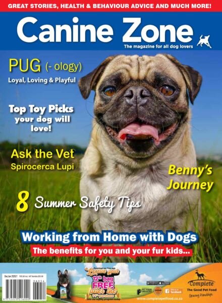 Canine Zone – December 2020 – January 2021 Cover