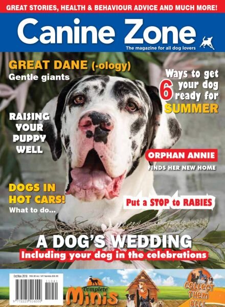 Canine Zone – October-November 2018 Cover