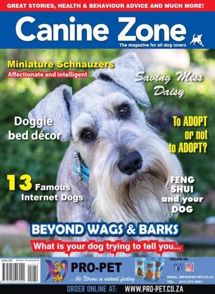 Canine Zone – October-November 2020 Cover