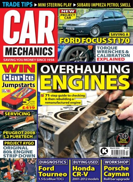 Car Mechanics – March 2026 Cover