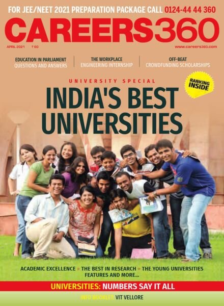 Careers 360 – April 2021 Cover