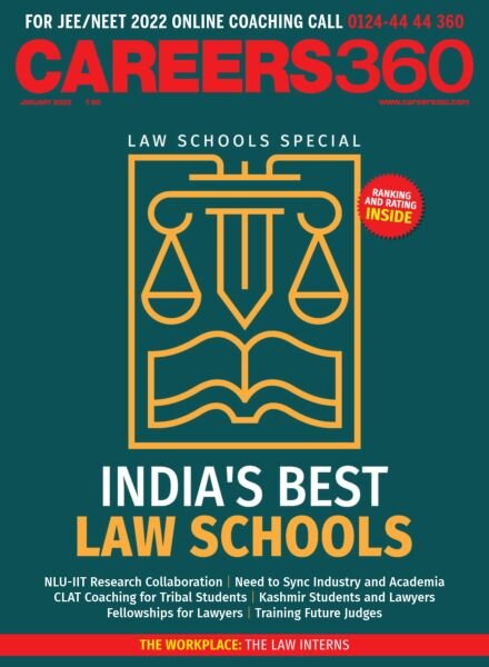 Careers 360 – January 2022 Cover