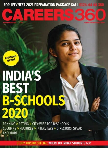 Careers 360 – November 2020 Cover