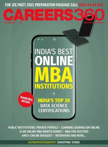 Careers 360 – October 2021 Cover