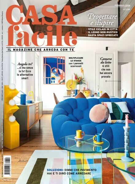 CasaFacile – Febbraio 2026 Cover