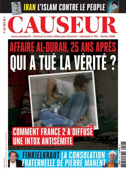 Causeur – Fevrier 2026 Cover