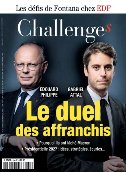 Challenges – 29 Janvier 2026 Cover