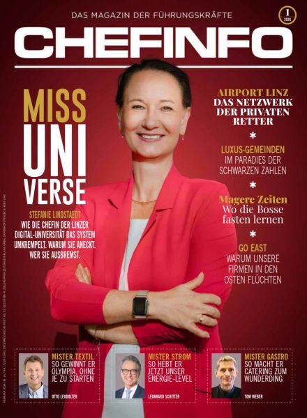 Chefinfo – Ausgabe 1 2026 Cover