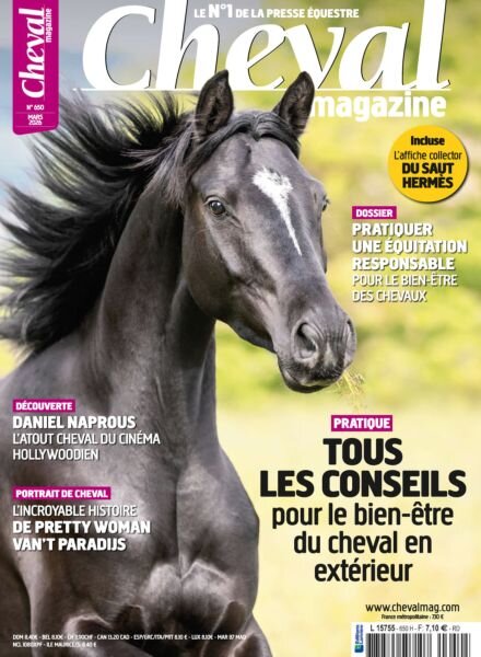 Cheval Magazine – Mars 2026 Cover