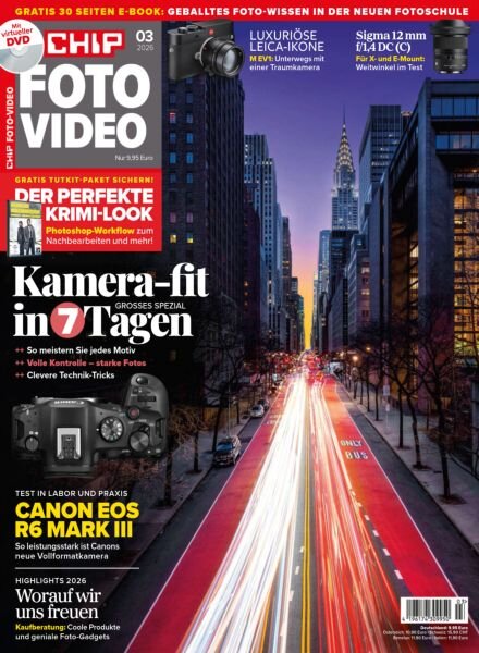 Chip Foto Video Germany – Marz 2026 Cover
