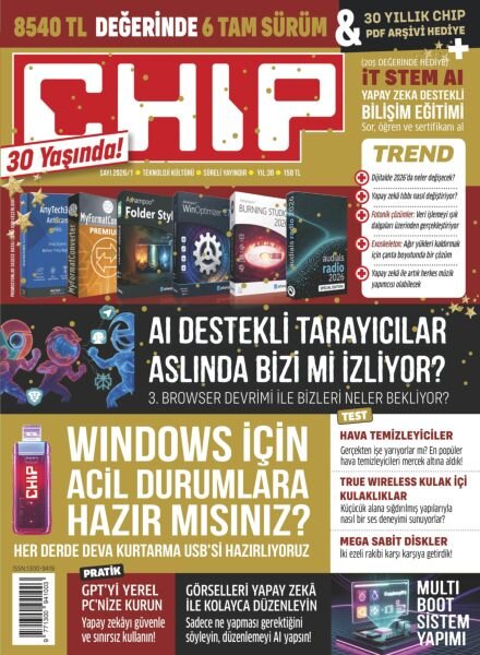 CHIP Turkiye – Subat 2026 Cover
