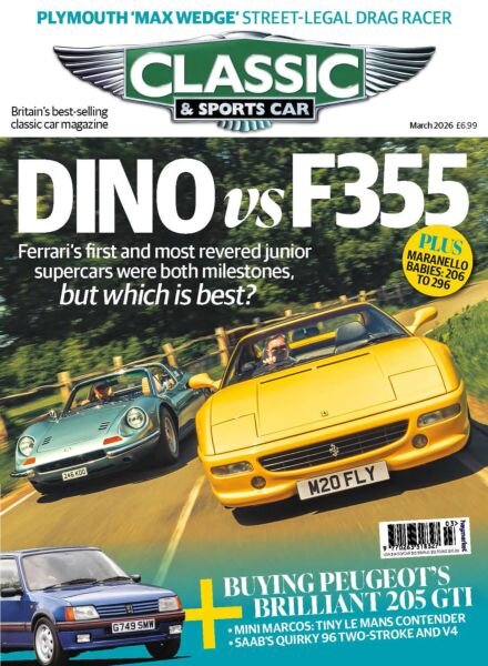 Classic & Sports Car UK – March 2026 Cover