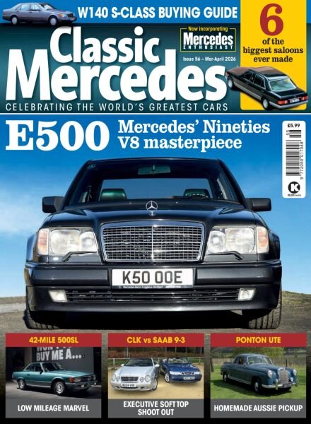 Classic Mercedes – March-April 2026 Cover