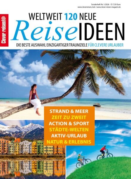 Clever reisen! – Februar 2026 Cover