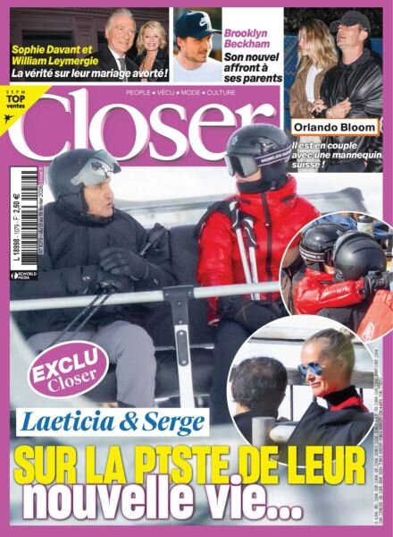 Closer France – 13 Fevrier 2026 Cover