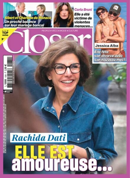 Closer France – 20 Fevrier 2026 Cover