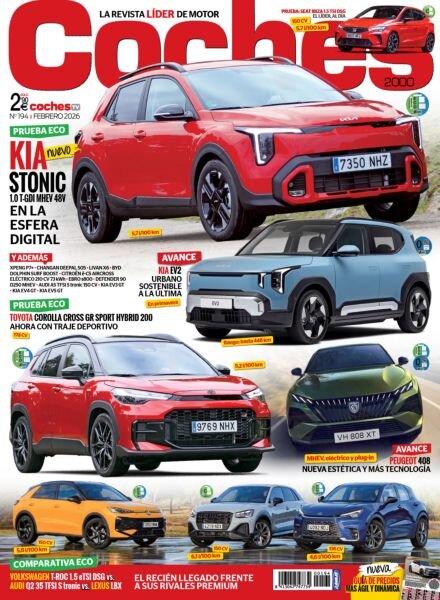 Coches 2000 – Febrero 2026 Cover