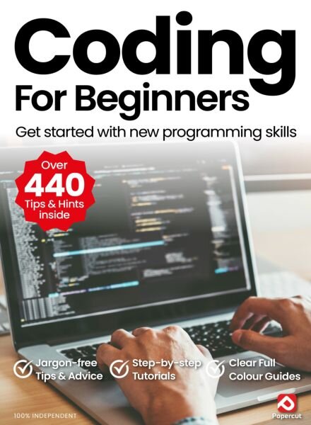 Coding For Beginners – March 2026 Cover