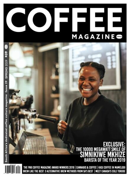 Coffee Magazine – Issue 29 Spring 2019 Cover
