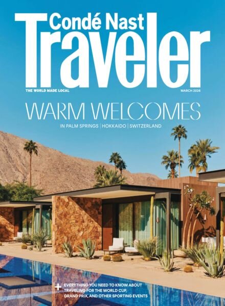 Conde Nast Traveler USA – March 2026 Cover
