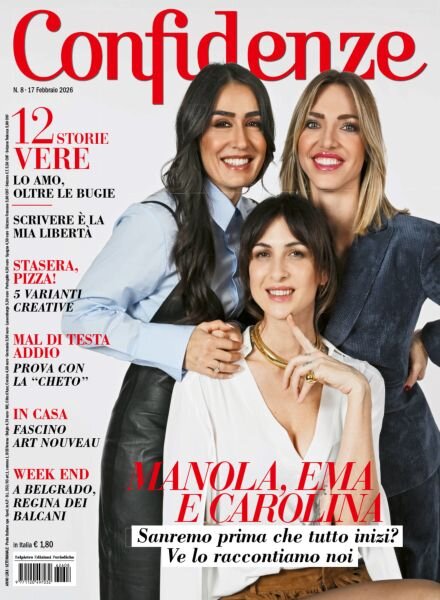 Confidenze – 17 Febbraio 2026 Cover