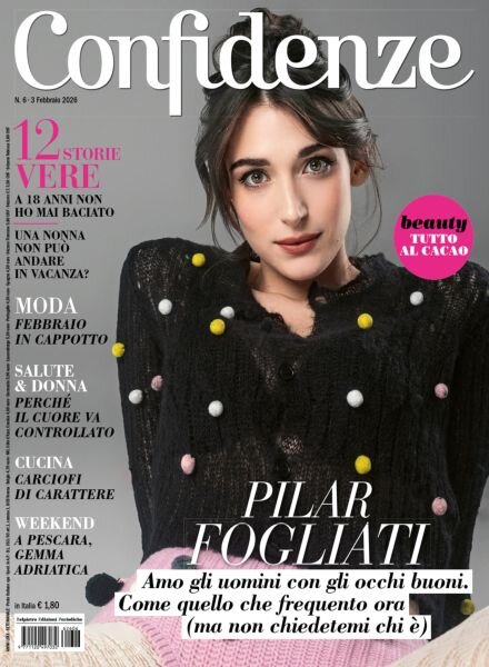 Confidenze – 3 Febbraio 2026 Cover