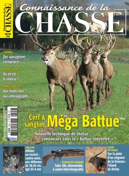Connaissance de la Chasse – Mars 2026 Cover