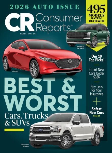 Consumer Reports – March-April 2026 Cover