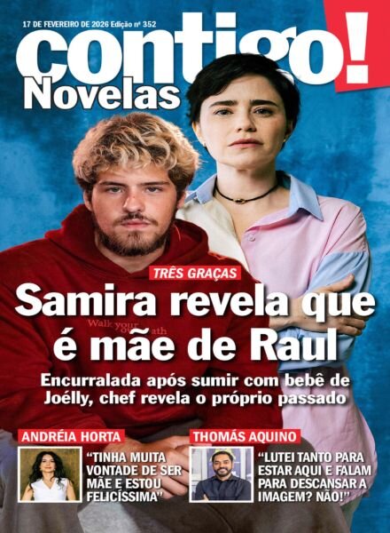 Contigo! Novelas – 17 Fevereiro 2026 Cover