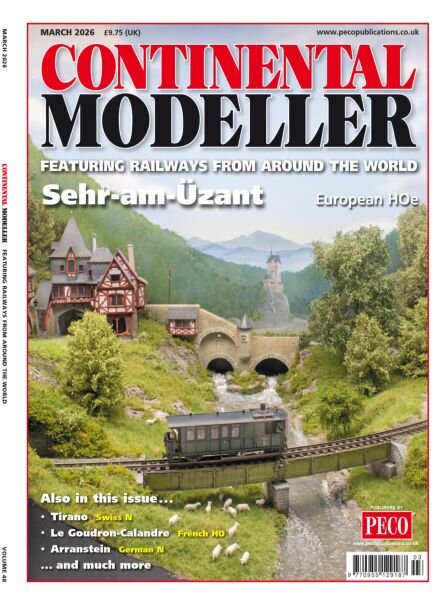 Continental Modeller – March 2026 Cover
