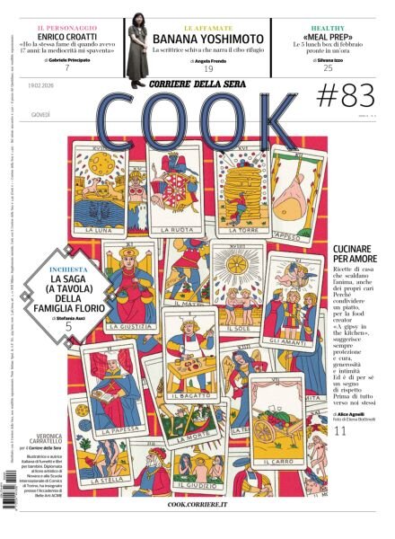 Corriere della Sera Cook – 19 Febbraio 2026 Cover