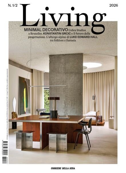 Corriere della Sera Living – Gennaio-Febbraio 2026 Cover