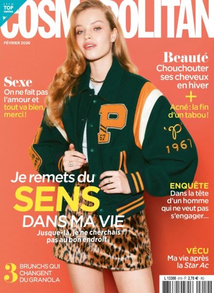 Cosmopolitan France – Fevrier 2026 Cover