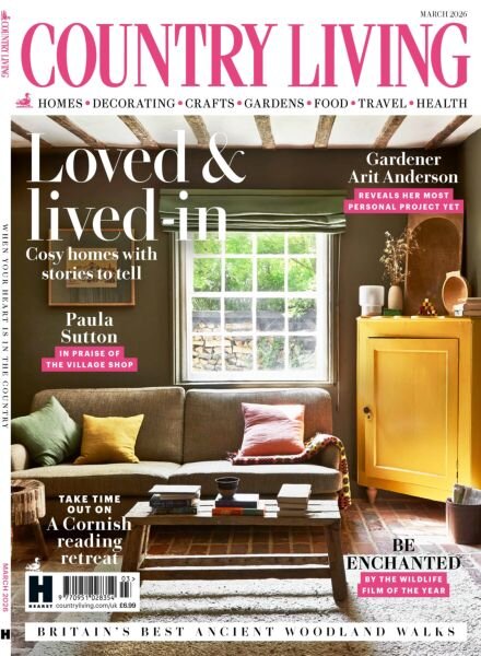 Country Living UK – March 2026 Cover