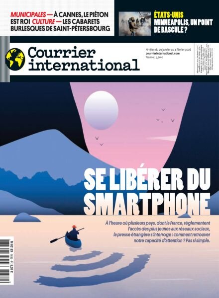 Courrier International – 29 Janvier 2026 Cover