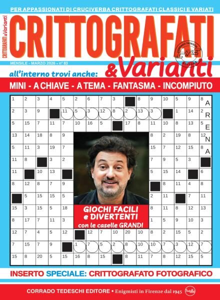Crittografati & Varianti – Marzo 2026 Cover