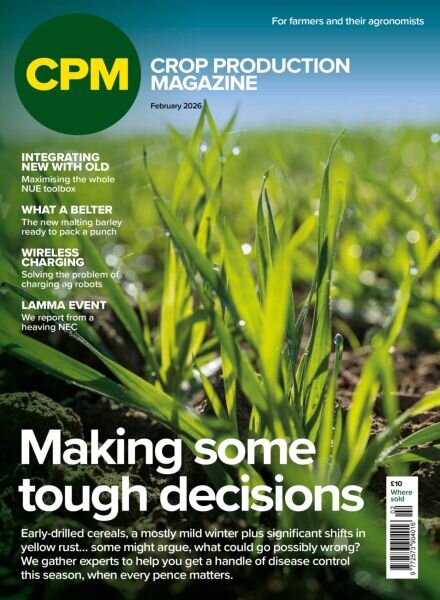 Crop Production Magazine – February 2026 Cover