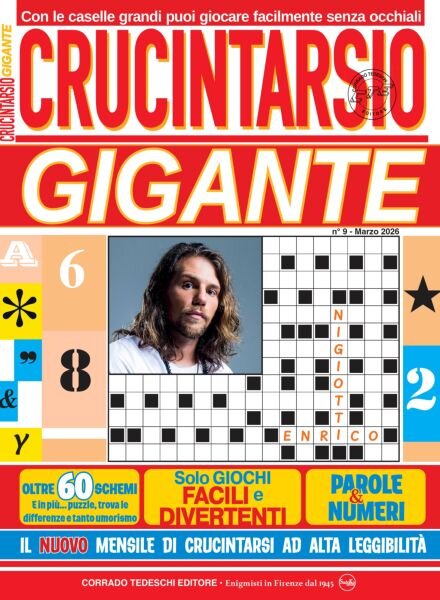 Crucintarsi Giganti – Marzo 2026 Cover