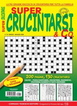 Crucintarsi Giganti – Marzo-Maggio 2026