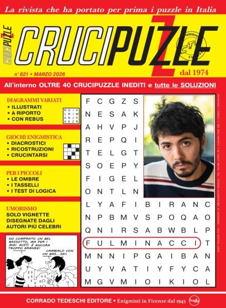 Crucipuzzle – Marzo 2026 Cover