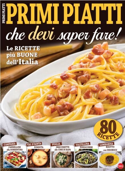 Cucina Tradizionale Speciale – Primi Piatti che devi saper fare! – Febbraio-Marzo 2022 Cover
