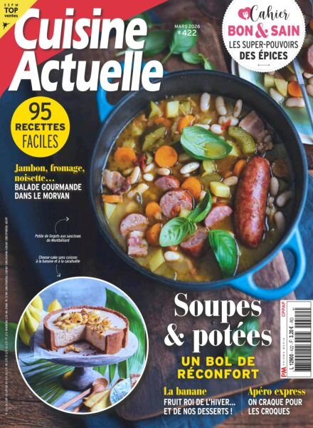 Cuisine Actuelle – Mars 2026 Cover