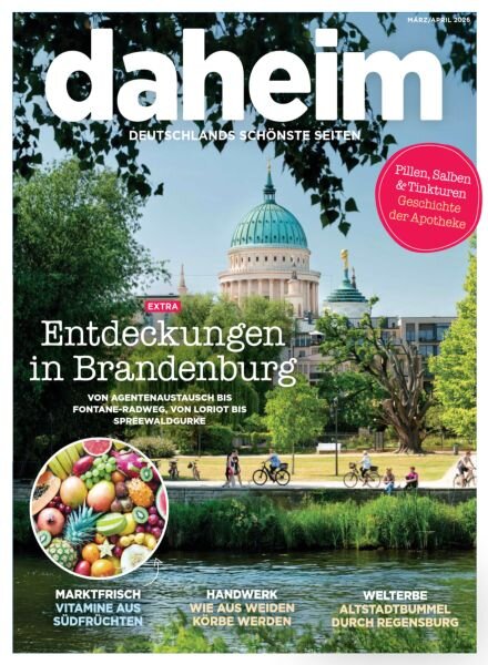 Daheim – Marz-April 2026 Cover