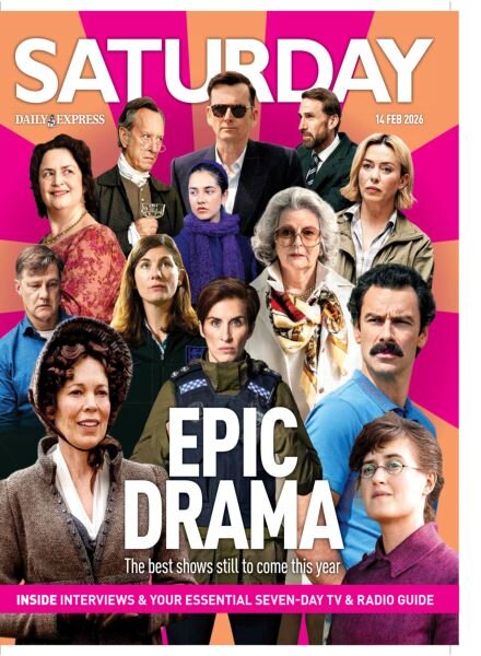 Daily Express Saturday Magazine – 14 February 2026 Cover