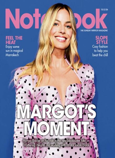 Daily Mirror Notebook – 15 February 2026 Cover