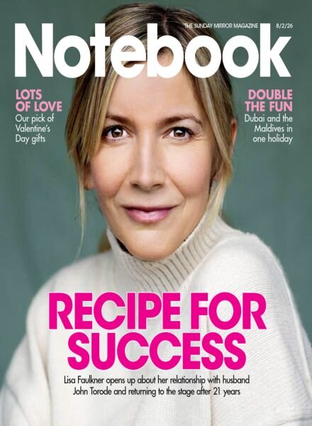 Daily Mirror Notebook – 8 February 2026 Cover