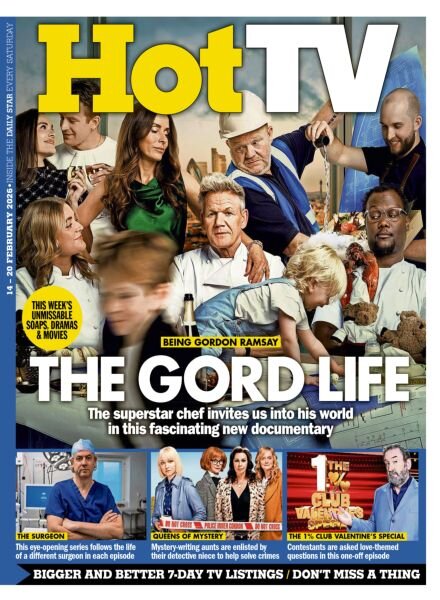Daily Star Hot TV – 14 February 2026 Cover