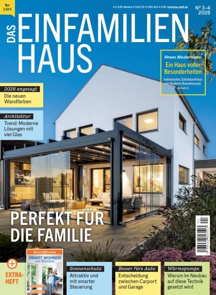 Das Einfamilienhaus – Marz-April 2026 Cover