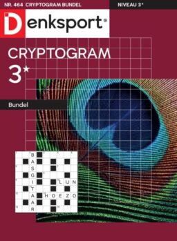 Denksport Cryptogrammen 3 bundel – 28 Januari 2026